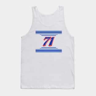 Rajah Caruth #71 2024 NASCAR Design Tank Top